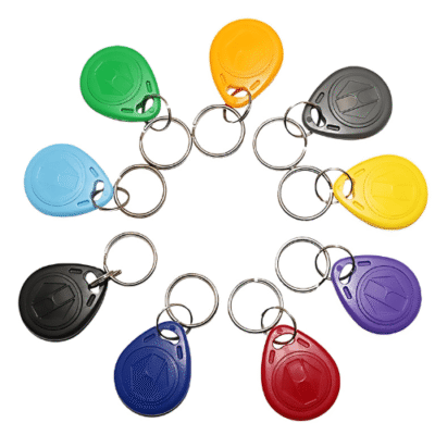 ATPHF-10204.png Rewritable HF RFID Key Fob Tag ABS Custom Colors - Asset Track Pro