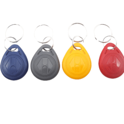Rewritable HF RFID Key Fob Tag ABS Custom Colors - Asset Track Pro