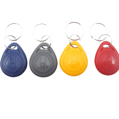 ATPHF-10205.png Rewritable HF RFID Key Fob Tag ABS Custom Colors - Asset Track Pro
