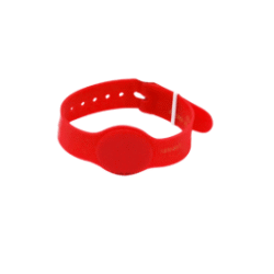 Durable RFID Bracelet, Silicone/PVC, 13.56MHz for Tracing - Asset Track Pro
