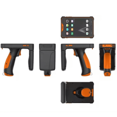 Pistol Barcode RFID Reader with 4G,NFC/UHF, and 1D/2D Scanner - Asset Track Pro