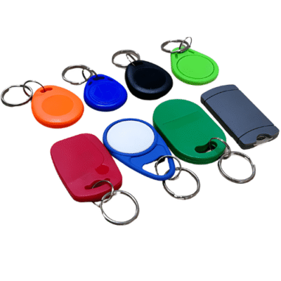 Custom 13.56 MHz Access Control RFID ABS Keyfob - Asset Track Pro