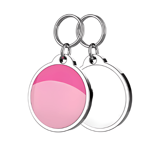 Programmable NFC Pet Tag with QR Code & Epoxy Surface - Asset Track Pro