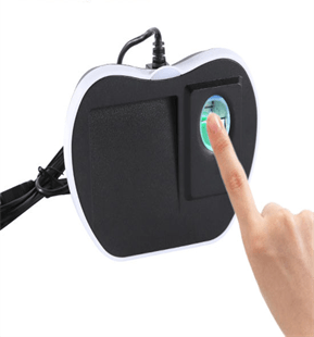 Asset Track Pro RS232 RFID Desktop Biometric Fingerprint Reader 13.56 MHz - Image 2