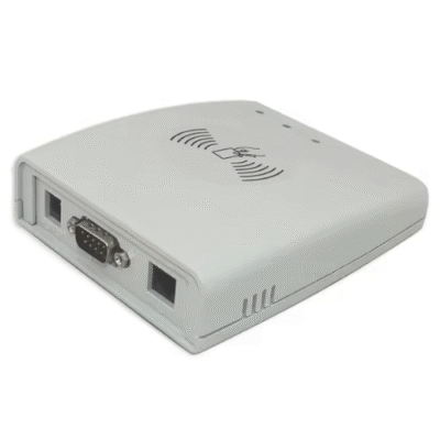 TCP RFID QR Code Display Access Control Reader 13.56 MHz - Asset Track Pro