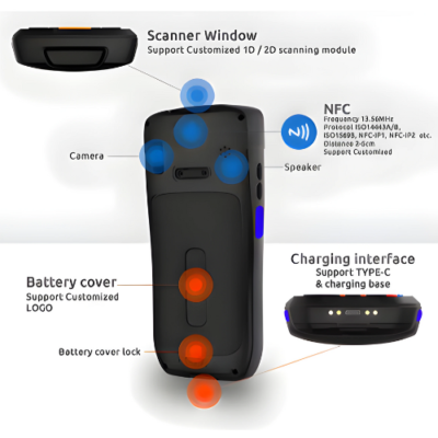 Asset Track Pro RFID Handheld Android PDA