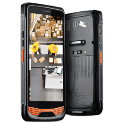 Rugged RFID Warehouse Barcode Reader, 13.56MHz, 5.5" Display - Asset Track Pro