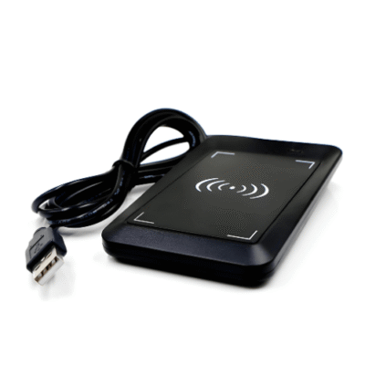 ATPHF-3523-4.png Short Range RFID Contactless Desktop Card Reader 13.56 MHz - Asset Track Pro