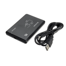 13.56MHz Long Range USB Desktop RFID Reader with Antenna - Asset Track Pro
