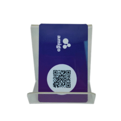 Asset Track Pro Motion RFID Logo QR Code Google Review Business Card Tag 13.56 MHz