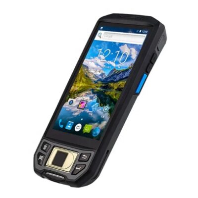 PDA Barcode Scanner Bluetooth and Fingerprint Authentication - Asset Track Pro