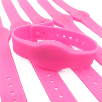 Asset Track Pro Watch Buckle Soft Silicone RFID Wrist Band
