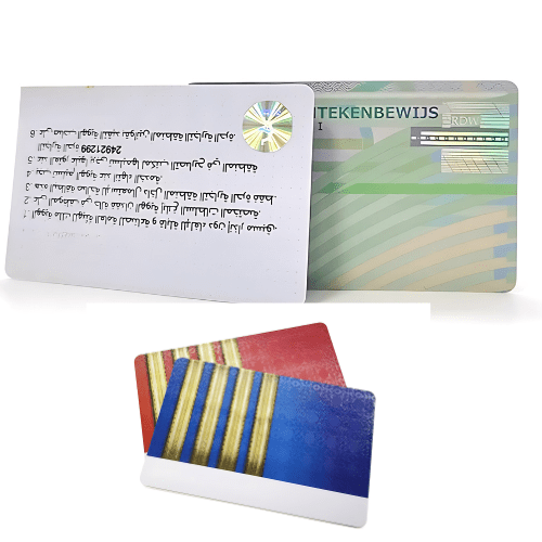 Custom 13.56 MHz NTAG 424 DNA RFID Smart Cards with Printing - Asset Track Pro