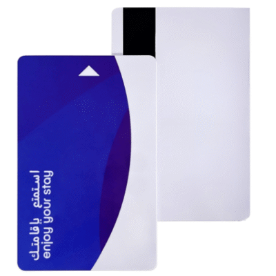 Custom 13.56 MHz Mifare Classic EV1 RFID Hotel Key Card - Asset Track Pro