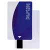 Custom 13.56 MHz Mifare Classic EV1 RFID Hotel Key Card - Asset Track Pro