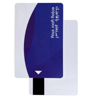 Custom 13.56 MHz Mifare Classic EV1 RFID Hotel Key Card - Asset Track Pro