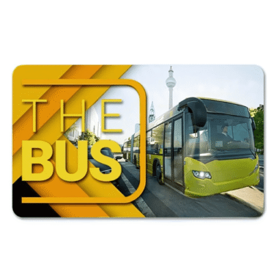 Secure 13.56MHz MIFARE DESFire EV1 RFID Card for Metro & Bus - Asset Track Pro