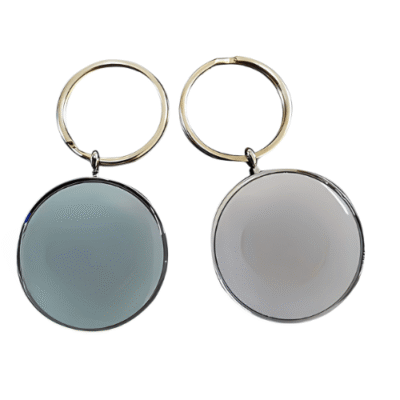 Epoxy Keychain NFC Hang Tag with Customized Logo - Asset Track Pro