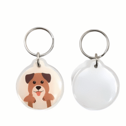NFC Pet Tag 13.56MHz Waterproof Custom Logo - Asset Track Pro