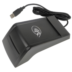 Short Range RFID Proximity Reader USB 13.56 MHz Card Scanner - Asset Track Pro