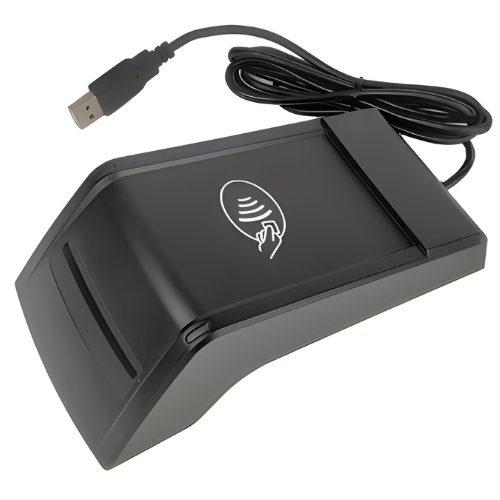 Short Range RFID Proximity Reader USB 13.56 MHz Card Scanner - Asset Track Pro