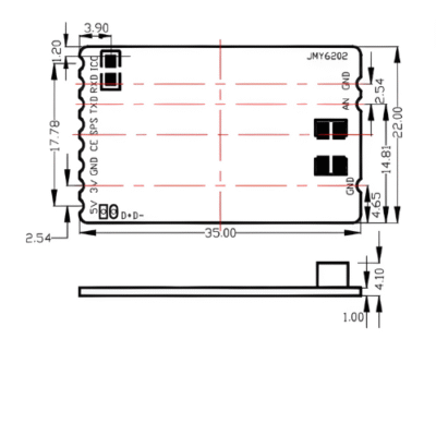 ATPHMOD-216-4.png HF RFID Reader Module with IIC and UART Interface - Asset Track Pro
