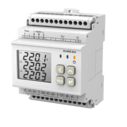 Three Phase Energy Meter with External CT and Din Rail Mount - Asset Track Pro