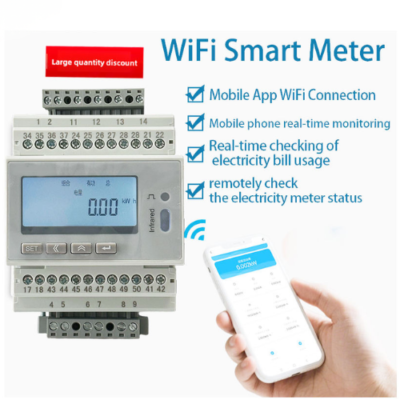 Three Phase IoT Multifunction Energy Meter for Power Quality Analyzer – Asset Track Pro