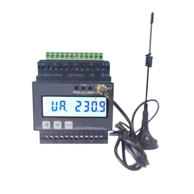Three-Phase DIN Rail Smart Power Meter with LCD Display - Asset Track Pro