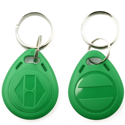 Premium RFID Key Fobs 125 kHz TK4100 ID Tags, Durable PVC/Leather/ABS - Asset Track Pro