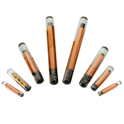 Asset Track Pro 125 KHz Frequency Easy To Use LF Glass Tube RFID Tags