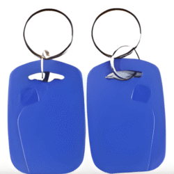 Plastic RFID NFC Keyfob with Waterproofing and Wide Temp Range - Asset Track Pro