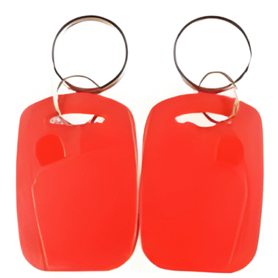 Plastic RFID NFC Keyfob with Waterproofing and Wide Temp Range - Asset Track Pro
