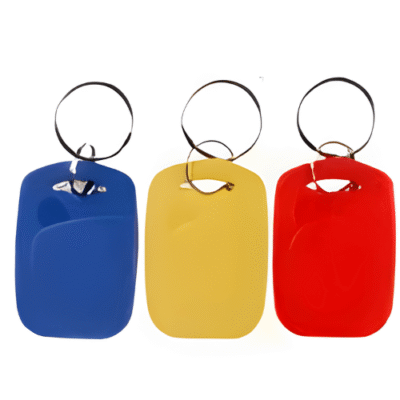 Plastic RFID NFC Keyfob with Waterproofing and Wide Temp Range - Asset Track Pro
