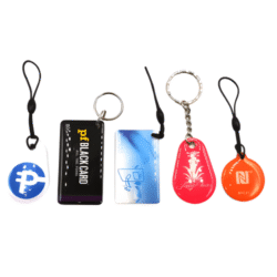 Custom Rewritable RFID Elevator Key Fob for Access Control - Asset Track Pro