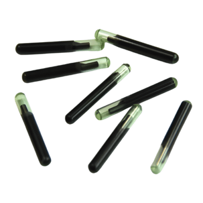 LF Transponders Microchips RFID Glass Tag For Animal Tracking - Asset Track Pro