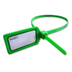 Disposable RFID Nylon Cable Tie Tag with Safety Seal for Containers - Asset Track Pro