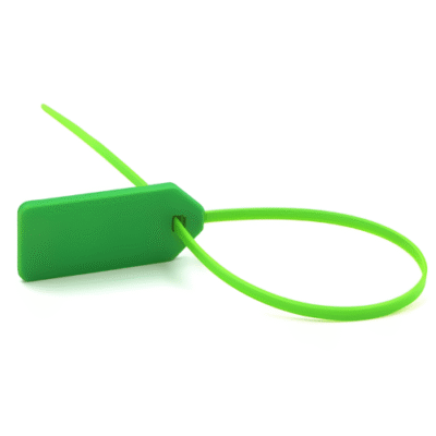 Disposable RFID Nylon Cable Tie Tag with Safety Seal for Containers - Asset Track Pro