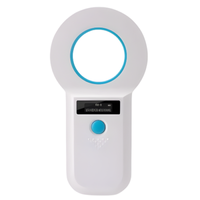 Compact Bluetooth RFID Ear Tag Reader Lite for Animal Identification - Asset Track Pro
