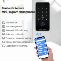 Smart WiFi Bluetooth Access Control Machine with Fingerprint - Asset Track Pro