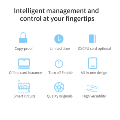 Asset Track Pro Anti-Copy Card Access Control Machine, Password Access Control All-in-One Machine, Electronic Access Control System
