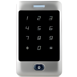 Single Outdoor RFID Card Reader Metal Touch Access Controller - Asset Track Pro