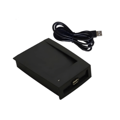 RFID Card Reader Writer Desktop, USB Interface with LED & Beeper - Asset Track Pro