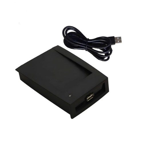 RFID Card Reader Writer Desktop, USB Interface with LED & Beeper - Asset Track Pro - Image 2