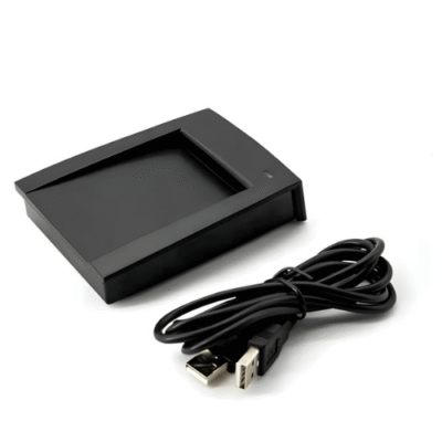 Proximity RFID Card Reader, USB Plug-and-Play Desktop Support - Asset Track Pro