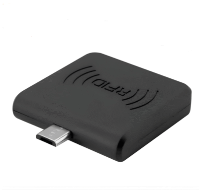 LF Reader Mini USB Passive Tag RFID Reader for Android Devices - Asset Track Pro