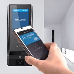 Smartcard With Biometric Intercom Cellular Lock Access Control - Asset Track Pro