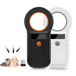 RFID Wireless Glass Tag Pet Microchip Reader with EMID & FDX-B Support - Asset Track Pro