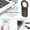 RFID Wireless Glass Tag Pet Microchip Reader with EMID & FDX-B Support - Asset Track Pro