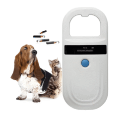 Dual-Frequency RFID Animal Tag Reader 134.2/125 KHz, EMID & FDX-B Compatible - Asset Track Pro